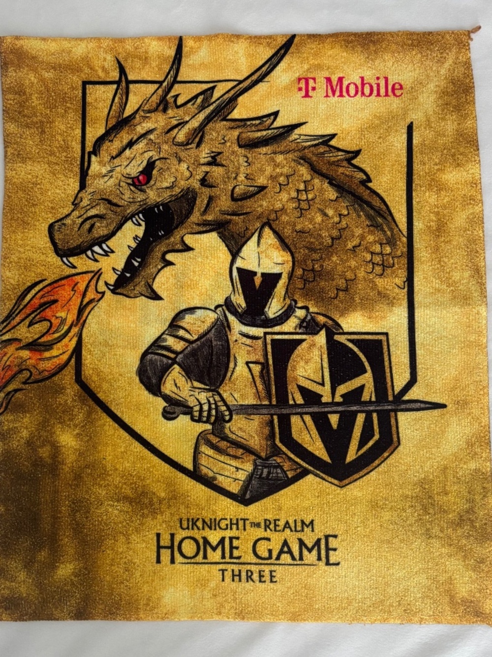 Vegas Golden Knights Rally Towel Uknight The Realm VGK Stanley Cup Playoffs 2024